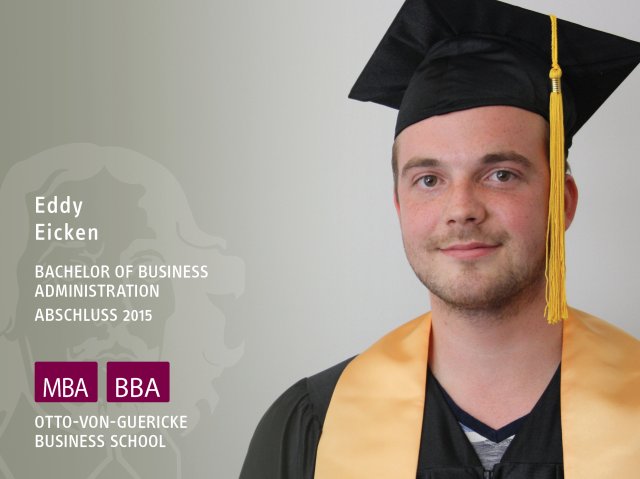 Eddy Eicken (BBA, Abschluss 2015)